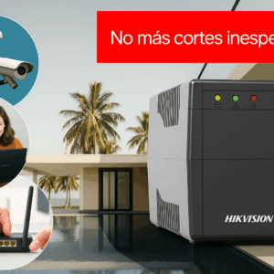 ups de 600va / 360watts hikvision ds ups600