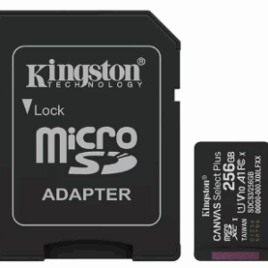 microsdxc kingston canvas select plus 256gb class 10/uhs i (u1) v10 1 150mb/s