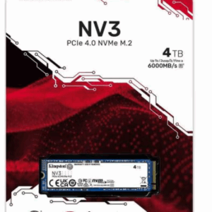 unidad de estado sólido kingston nv3 m.2 2280 interno 4tb pci express nvme (pci express nvme 4.0 x4) computadora de escritorio, portátil dispositivo compatible 1280tb tbw