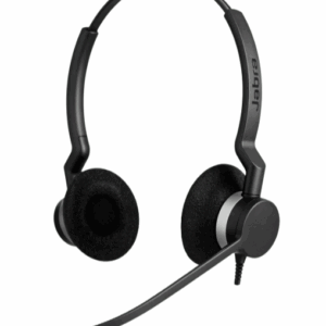 Auriculares con micrófono negro