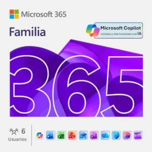 microsoft 365 family 12 months license subscription 1 to 6 users microsoft