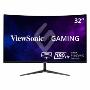 monitor led viewsonic omni vx3218 pc mhd 32" class full hd pantalla curva 16:9 negro 80cm (31.5") viewable