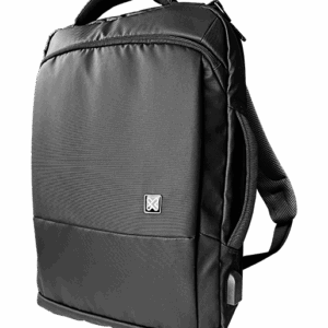 Mochila negra moderna y funcional