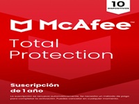 McAfee Total Protection suscripción 1 año
