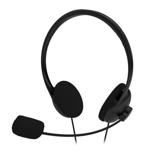 xth 230 land Auriculares con micrófono negros