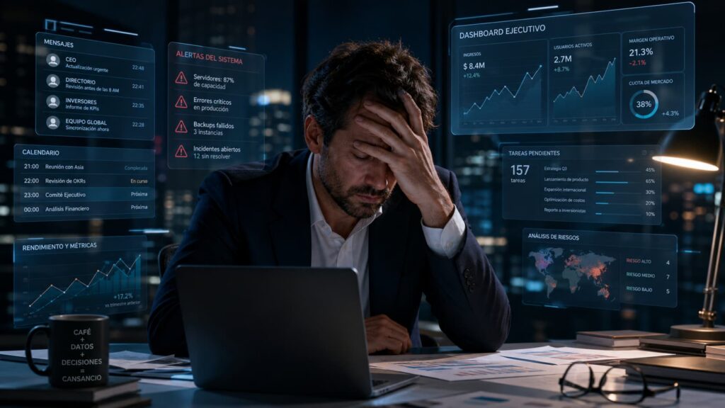 Burnout CIO IA ceo